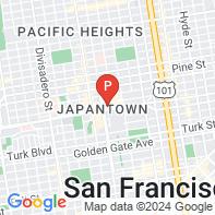 View Map of 1660 Geary Blvd.,San Francisco,CA,94115